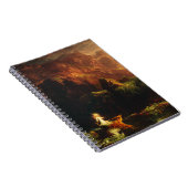 The Voyage of Life Childhood by Thomas Cole ノートブック (右側)