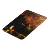 The Voyage of Life Childhood by Thomas Cole マグネット (左側)