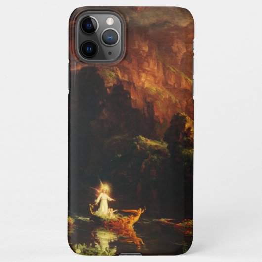 The Voyage of Life Childhood by Thomas Cole iPhoneケース (裏面)