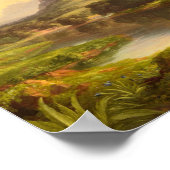 The Voying of Life, Youth by Thomas Cole ポスター (角)