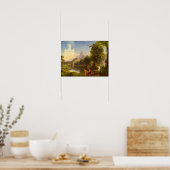 The Voying of Life, Youth by Thomas Cole ポスター (キッチン)