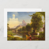 The Voying of Life, Youth by Thomas Cole ポストカード (正面/裏面)