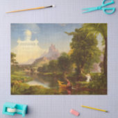 The Voying of Life, Youth by Thomas Cole 薄葉紙 (クラフト)