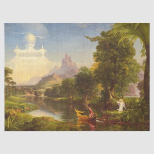 The Voying of Life, Youth by Thomas Cole 薄葉紙 (正面)