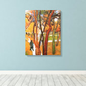 The Walk in Falling離れ By Vincent vanゴッホ キャンバスプリント (インサイチュ (ウッドフロア))