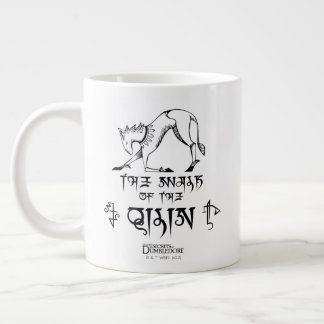 The Walk of The Qilin Line Graphic ジャンボコーヒーマグカップ