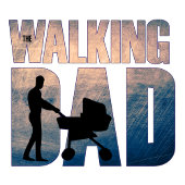 The Walking Dad: Heartwarming Design for Father's  Tシャツ