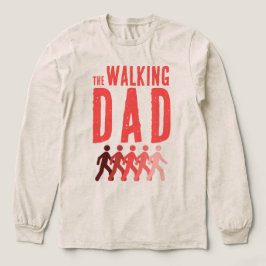 The Walking Dad in Coral Red  トライブレンドＴシャツ