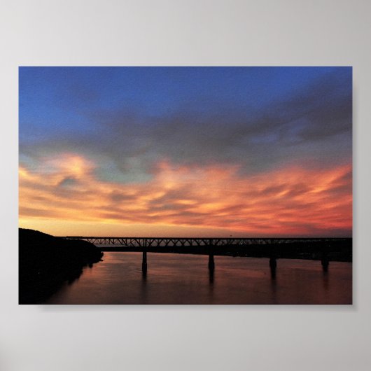 The Walkway over the Hudsonのサンセットビュー ポスター (正面)