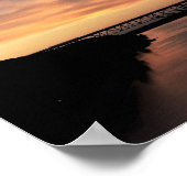 The Walkway over the Hudsonのサンセットビュー ポスター (角)