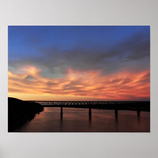 The Walkway over the Hudsonのサンセットビュー ポスター (正面)