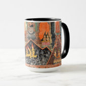 The Wall Paintings of Vat Pa Huak マグカップ (正面右)