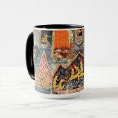 The Wall Paintings of Vat Pa Huak マグカップ (正面左)