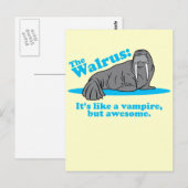 The Walrus Vampire ポストカード (正面/裏面)