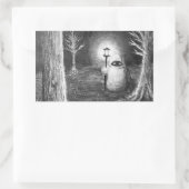 The Wanderer 長方形シール (バッグ)