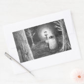 The Wanderer 長方形シール (封筒)