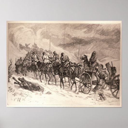 The War Between Servia and Bulgaria ポスター (正面)