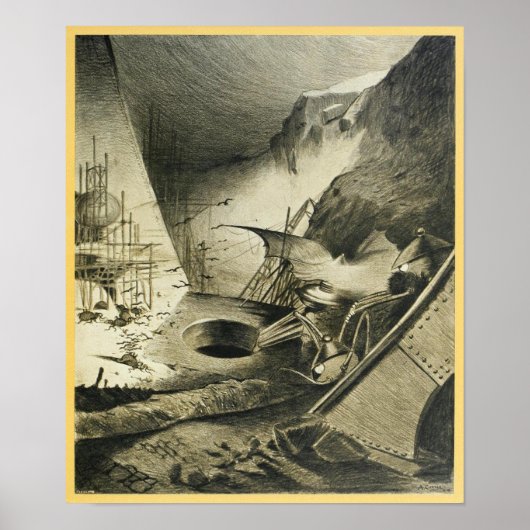 The War of the Worlds (1906) ポスター (正面)