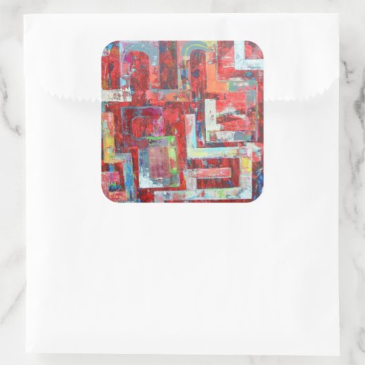 The Warehouse Stickers スクエアシール (バッグ)