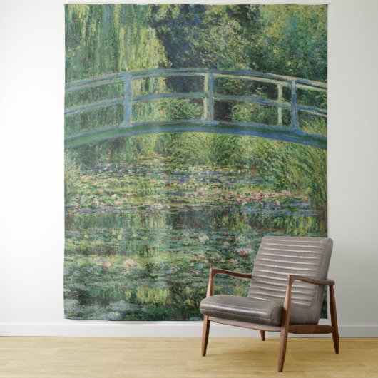 The Water-Lily Pond, Landscape Oil Painting, Monet タペストリー (インサイチュ)