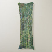 The Water-Lily Pond, Landscape Oil Painting, Monet ボディピロー (正面縦)