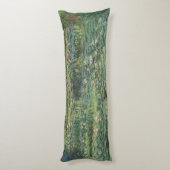 The Water-Lily Pond, Landscape Oil Painting, Monet ボディピロー (裏面 (縦))