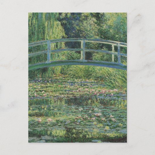 The Water-Lily Pond, Landscape Oil Painting, Monet ポストカード (正面)