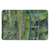 The Water-Lily Pond, Landscape Oil Painting, Monet マグネット (横)