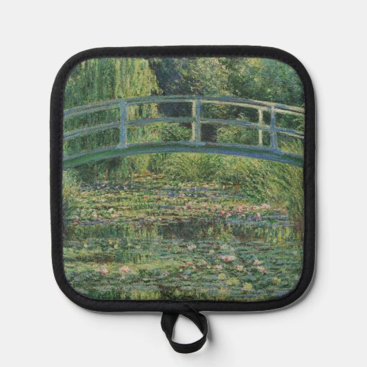 The Water-Lily Pond, Landscape Oil Painting, Monet 鍋敷き (正面)