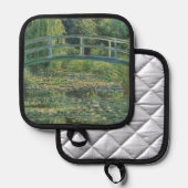 The Water-Lily Pond, Landscape Oil Painting, Monet 鍋敷き (正面/裏面)