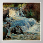 The Waterfall by John Henry Twachtman ポスター (正面)