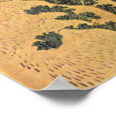 The Waterfall of Amida by Katsushika Hokusai ポスター (角)