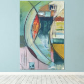 The "Waterfalls" キャンバスプリント (インサイチュ (ウッドフロア))