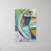 The "Waterfalls" キャンバスプリント (正面)