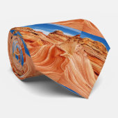 The Wave, Hiker's Paradise Nature Photo ネクタイ (ロール)