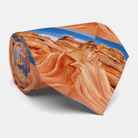The Wave, Hiker's Paradise Nature Photo ネクタイ (ロール)