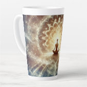 The Wave of Completion カフェラテマグ (左アングル)