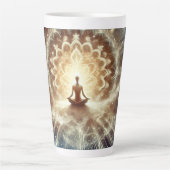 The Wave of Completion カフェラテマグ (正面)