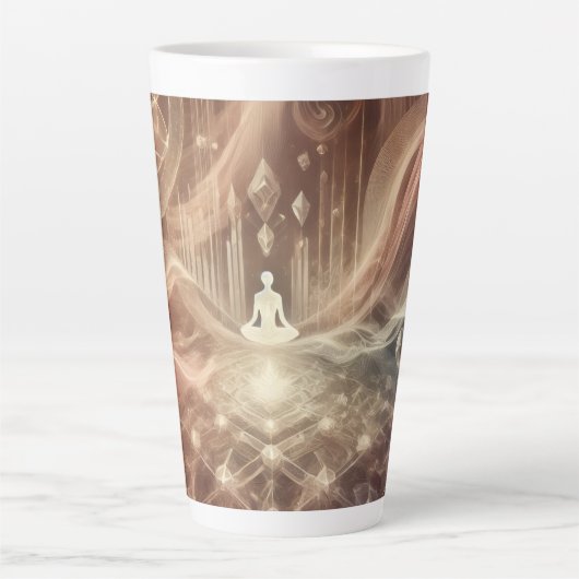 The Wave of Form カフェラテマグ (正面)