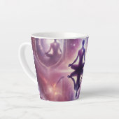 The Wave of Reflection カフェラテマグ (左アングル)