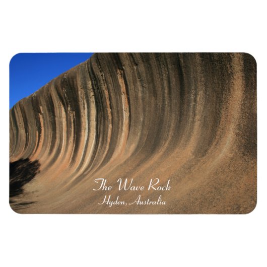 The Wave Rock, Hyden，オーストラリア – マグネット (横)