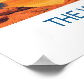 The Wave Travel Poster, Arizona ポスター (角)