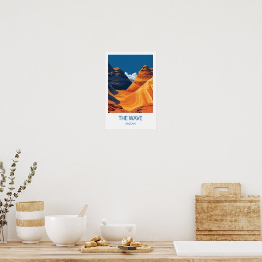 The Wave Travel Poster, Arizona ポスター (キッチン)