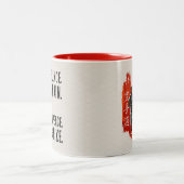 The Way of Karate - Brushstroke Power ツートーンマグカップ (中央)