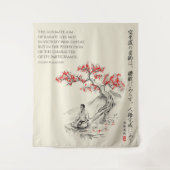 The Way of Karate - Wisdom of Gichin Funakoshi タペストリー (正面)