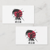 The Way of the Samurai Warrior Art Card 名刺 (正面/裏面)