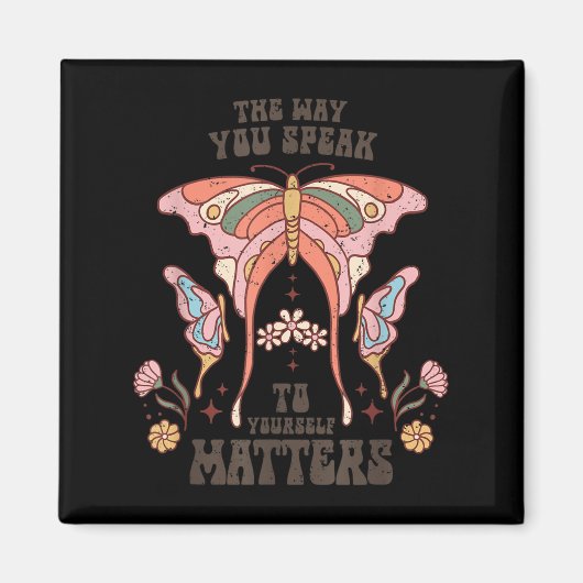 The Way You Speak To Yourself S マグネット (正面)