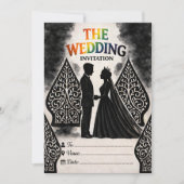 The wedding Invitation  招待状 (正面)
