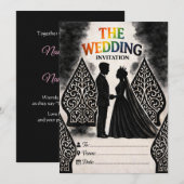 The wedding Invitation  招待状 (正面/裏面)