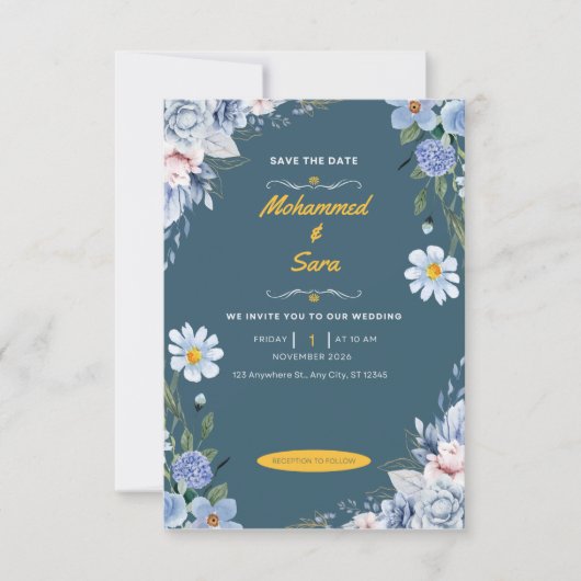 The Wedding Invitation 招待状 (正面)